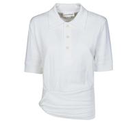 Victoria Beckham - Polo MM Avvitato - - Tops - Donna - Bianco - S