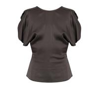 Victoria Beckham - Top con maniche drappeggiate - - Blouses & Shirts - Donna - Grigio - S