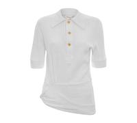 Victoria Beckham, ,Tops ,Donna ,Bianco ,S Twist Detail Polo Top