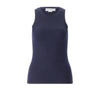 Victoria Beckham, ,Tops ,Donna ,Blu ,M Top Smacchinato Senza Maniche