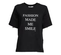 Victoria Beckham, ,Tops ,Donna ,Nero ,L T-shirt a maniche corte con girocollo
