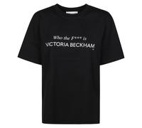 Victoria Beckham, ,Tops ,Donna ,Nero ,L T Shirt Parlata