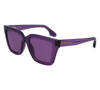 Victoria Beckham VB644S VB644S 512 purple sole Women's Acetate, Standard, 53