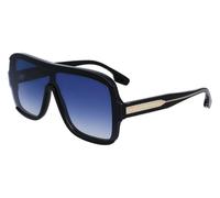 Victoria Beckham VB673S 001 Black Sunglasses Woman Acetato, Shield, 64
