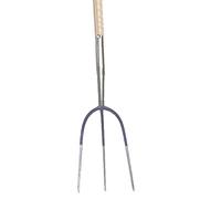 Victoria - Forca 3 Denti, Manico in Legno di Frassino 135 cm Dritto