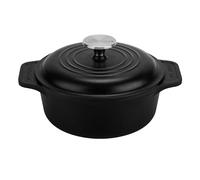 Victoria Forno Olandese, Pentola Induzione Ghisa Smaltata 20 cm, Cocotte 1,9L, Senza PTFE né PFOA, Adatta per Fuoco, Barbecue, Forno, Vetroceramica, Gas