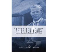 Victoria J. Barnett "After Ten Years" (Copertina rigida)
