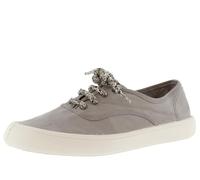 victoria Low-Top Sneaker Olmo Barefoot Tinta Tela DREC & Spessi Lacci Colorati 1186105 per Donna, grigio., 37 EU