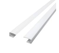 Victoria M. Guide Laterali per Tenebra Tenda a Rullo Oscurante e Tenda a Rullo Oscurante Termica, Bianco, 2 Pezzi da 80 cm