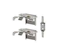 Victoria M. Set di Pezzi di Ricambio per Veneziane in Alluminio Standard, 2 Supporti Universali incl. Blocco di Sicurezza per Bambini, in Alluminio