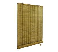 Victoria M. Tenda a Rullo in Bambù per Interni, Protezione Solare e della Privacy per Porte e Finestre, 140 x 160 cm, Colore Marrone