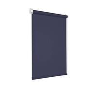 Victoria M. Tenebra Tenda a Rullo Oscurante, Montaggio con e senza Fori, Avvolgibile, Blu Scuro, 50 cm x 160 cm (Larghezza x Altezza)