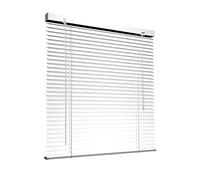 Victoria M. Veneziana in Alluminio, 60 x 175 cm, Bianco, Montabile Senza Fori, Incluse Clip di Fissaggio Klemmfix