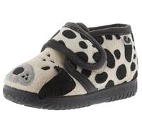 victoria Pantofole Unisex Ojalá Pelliccia Animali & Strappo & Suola Abbinata 105119 per Bambini Antracita 30