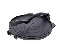 Victoria Pressa per Tortillas Messicane in Ghisa HD 20 cm, Pataconera Colombiana Professionale, Roti Maker per Tacos, Arepas, Quesadillas, Empanadas, Patacones