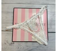 VICTORIA’S SECRET For Love & Lemons Slip Perizoma Rosa M