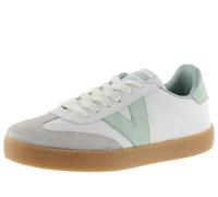 victoria Scarpe Berlin, effetto pelle e pezzi colore e suola caramella 1126206 per donna, Menta, 42 EU
