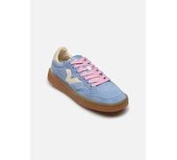 victoria 1985 Sneaker Unisex Smash Crosta di Pelle & Logo retrò & Suola Caramello 8806107 per Adulto Azul 40