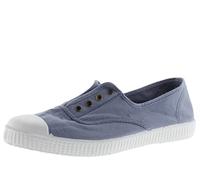 Victoria Scarpe stringate donna 1915 Tela lavata elastico centrale punta rinforzata Blu 37