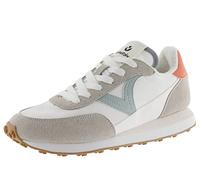 victoria Sneaker Astro Nylon & Pezzi A Contrasto & Suola Dentata 1138100 per Donna Celeste 37