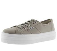 victoria Sneaker Barcelona Tela & Plateau 109200 per Donna Beige 35