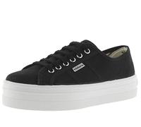 victoria Sneaker Barcelona Tela & Plateau 109200 per Donna Negro 40