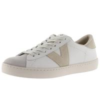 Calzados Victoria Sneakers Berlin in pelle, punta in crosta e pezzi a contrasto - Hielo 39