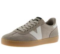 victoria Sneaker Berlin Ciclista Velluto A Coste & Pezzi A Contrasto & Sola Caramello 1126220 per Donna Taupe 36