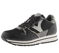 victoria Sneaker Cometa Metallizzate & Suola Dentata 1141135 per Donna Negro 41