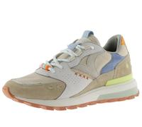 victoria Sneaker Luna Nylon & Pezzi Colorati & in Crosta di Pelle & Suola Dentata 1156111 per Donna Beige 41