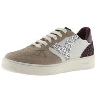 victoria Sneaker Madrid Effetto Pelle & Pezzi in Crosta di Pelle & Glitter 1258271 per Donna Vison 39
