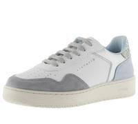 victoria Sneaker Madrid Effetto Pelle & Pezzi Metallizzati & in Crosta di Pelle A Contrasto 1258263 per Donna Celeste 38