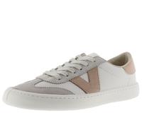 victoria Sneaker Olmo Effetto Pelle Barefoot & Pezzi Colorate & in Crosta di Pelle A Contrasto 1186100 per Adulto CUARZO 39