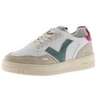 VICTORIA Sneaker bassa 'SEUL' beige scuro / smeraldo / fucsia / bianco, Taglia 36