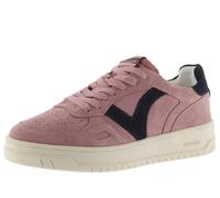 victoria Sneaker Seul Crosta di Pelle & Pezzi A Contrasto & Lacci Abbinati 1257127 per Donna Rosa 41