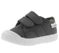 victoria Sneaker Unisex 1915 Tela & Doppia Chiusura A Strappo & Punta Rinforzata 136606 per Bambini Antracita 21