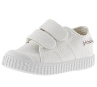 victoria Sneaker Unisex 1915 Tela & Doppia Chiusura A Strappo & Punta Rinforzata 136606 per Bambini Blanco 28