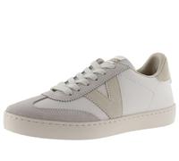 victoria Sneaker Unisex Berlin Ciclista Effetto Pelle & Pezzi Colorati & in Crosta di Pelle A Contrasto 1126184 per Adulto Hielo 37