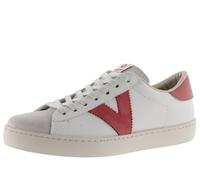victoria Sneaker Unisex Berlin Pelle & Pezzi A Contrasto & Punta in Crosta di Pelle 1126142 per Adulto Terra 37