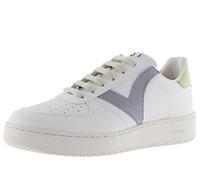 victoria Sneaker Unisex Madrid Effetto Pelle & Parti Colorati A Contrasto & Punta Traforata 1258201 per Adulto Lila 40