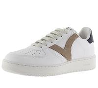 victoria Sneaker Unisex Madrid Effetto Pelle & Pezzi Colorati A Contrasto 1258201 per Adulto CUARZO 37