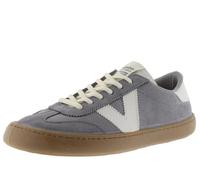 victoria Sneaker Unisex Olmo Crosta di Pelle Barefoot & Pezzi A Contrasto & Suola Caramello 1186103 per Adulto Gris 39