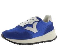victoria Sneaker Viento Nylon & Pezzi in Crosta di Pelle Abbinati & Suola Dentata 1157108 per Donna Royal 39