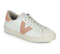 Victoria Sneakers basse BERLIN PIEL CONTRASTE in Bianco 41