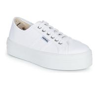 Victoria Sneakers basse BLUCHER LONA PLATAFORMA in Bianco 36