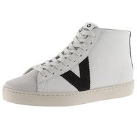 victoria Stivaletti Unisex Berlin Pelle & Pezzi A Contrasto & Punta in Crosta di Pelle 1126163 per Adulto Negro 39
