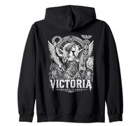 Victoria Trionfo Eterna Dea Romana Felpa con Cappuccio