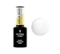 Victoria Vynn Mega Base BIANCO LATTEO Base Dura e Lunga per Unghie Gel Ibrido UV Led 15ml