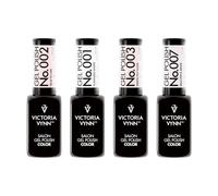 Victoria Vynn - Set di 4 smalti in gel - il colore perfetto per tutte le occasioni, 8 ml