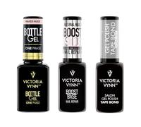VICTORIA VYNN - Set di smalti e gel con base ibrida, Soak Off Tape, ideale per manicure perfetta, 31 ml
